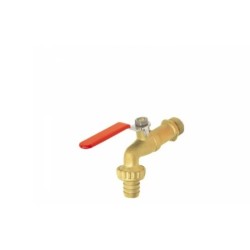 Сферична канелка 1/2" ЧИСТ МЕСИНГ без покритие